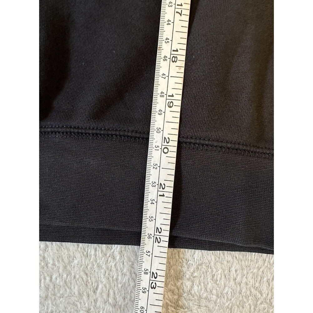 Everlane The 100% Human Typography Sweatshirt in Black Size Medium NWOT - Picture 7 of 7